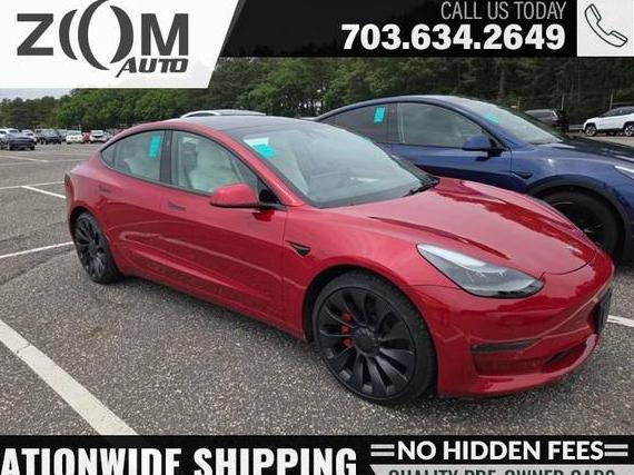 TESLA MODEL 3 2022 5YJ3E1ECXNF322497 image